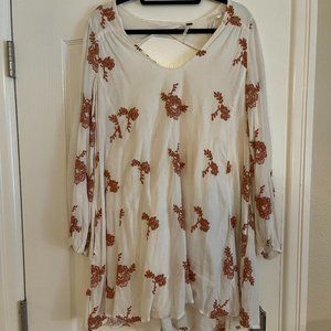 Free People Austin Embroidered Dress